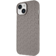 Чохол TPU Weaving для Apple iPhone 15 (6.1") – Сірий