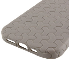 Чохол TPU Weaving для Apple iPhone 15 (6.1") – Сірий