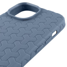 Чохол TPU Weaving для Apple iPhone 15 (6.1") – Блакитний