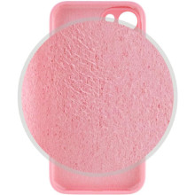 Чехол Silicone Case Full Camera Protective (AA) для Apple iPhone 15 (6.1") – Розовый