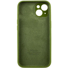 Чохол Silicone Case Full Camera Protective (AA) для Apple iPhone 15 (6.1") – Зелений