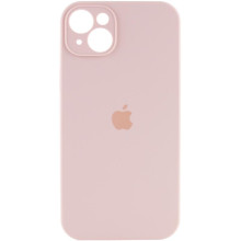 Чохол Silicone Case Full Camera Protective (AA) для Apple iPhone 15 (6.1") – Рожевий