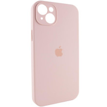Чохол Silicone Case Full Camera Protective (AA) для Apple iPhone 15 (6.1") – Рожевий