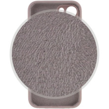 Чохол Silicone Case Full Camera Protective (AA) для Apple iPhone 15 (6.1") – Сірий