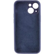 Чохол Silicone Case Full Camera Protective (AA) для Apple iPhone 15 (6.1") – Темно-синій