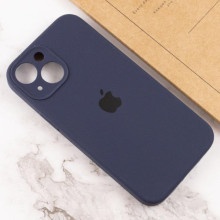 Чохол Silicone Case Full Camera Protective (AA) для Apple iPhone 15 (6.1") – Темно-синій