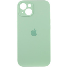 Чохол Silicone Case Full Camera Protective (AA) для Apple iPhone 15 (6.1") – Зелений