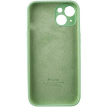 Чохол Silicone Case Full Camera Protective (AA) для Apple iPhone 15 (6.1") – Зелений