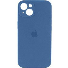 Чохол Silicone Case Full Camera Protective (AA) для Apple iPhone 15 (6.1") (Синій)