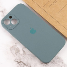 Чохол Silicone Case Full Camera Protective (AA) для Apple iPhone 15 (6.1") – Зелений