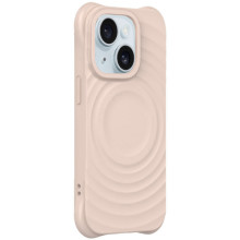 Чохол TPU Orbit with MagSafe для Apple iPhone 15 (6.1") – Рожевий