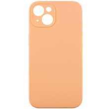 Чохол Silicone Case Full Camera Protective (AA) NO LOGO для Apple iPhone 15 (6.1") (Помаранчевий)