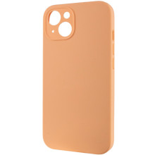 Чохол Silicone Case Full Camera Protective (AA) NO LOGO для Apple iPhone 15 (6.1") – Помаранчевий