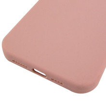 Чохол Silicone Case (AA) Logo with MagSafe для Apple iPhone 15 (6.1") – Рожевий