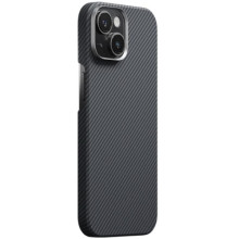Чохол PC Carbon Protection Slim with MagSafe для Apple iPhone 15 (6.1")