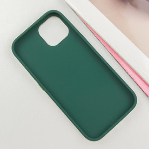 TPU чехол Bonbon Metal Style with Magnetic Fit для Apple iPhone 15 (6.1") – Зеленый