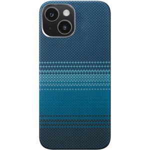 Чохол PC Carbon Protection Slim with MagSafe для Apple iPhone 15 (6.1") – Blue