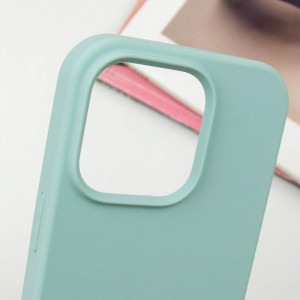Чохол Silk Full Protective (AA) NO LOGO для Apple iPhone 15 (6.1") – Бірюзовий