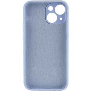 Чохол Silk Full Camera Protective (AA) NO LOGO для Apple iPhone 15 (6.1") – Блакитний