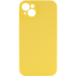 Чохол Silk Full Camera Protective (AA) NO LOGO для Apple iPhone 15 (6.1") (Жовтий)