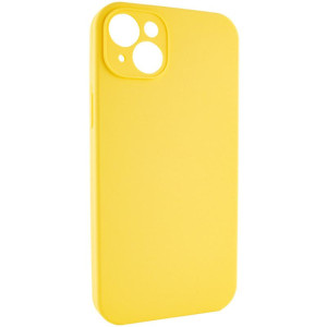 Чохол Silk Full Camera Protective (AA) NO LOGO для Apple iPhone 15 (6.1") – Жовтий