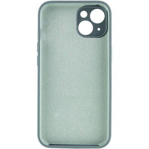 Чохол Silk Full Camera Protective (AA) NO LOGO для Apple iPhone 15 (6.1") – Зелений
