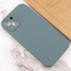 Чохол Silk Full Camera Protective (AA) NO LOGO для Apple iPhone 15 (6.1") – Зелений