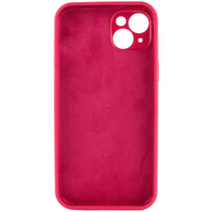 Чохол Silk Full Camera Protective (AA) NO LOGO для Apple iPhone 15 (6.1") – Червоний
