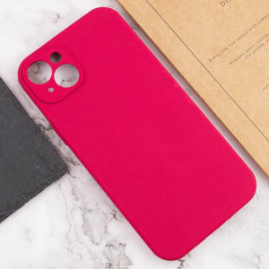 Чохол Silk Full Camera Protective (AA) NO LOGO для Apple iPhone 15 (6.1") – Червоний