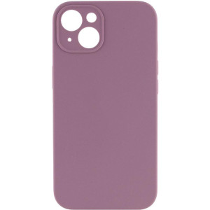 Чохол Silk Full Camera Protective (AA) NO LOGO для Apple iPhone 15 (6.1") (Ліловий)