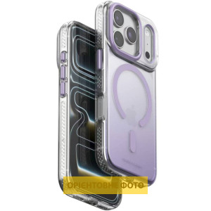 Чохол TPU+PC Puloka Resplendent with Magnetic Fit для Apple iPhone 15 (6.1") – Фіолетовий