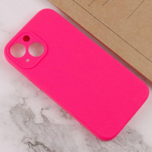 Чехол Silk Full Camera Protective (AA) NO LOGO для Apple iPhone 15 (6.1") – Розовый