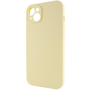 Чехол Silk Full Camera Protective (AA) NO LOGO для Apple iPhone 15 (6.1") – Желтый