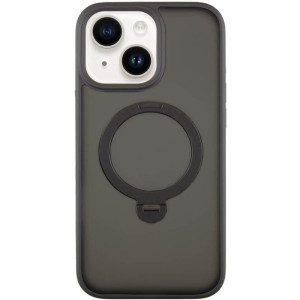 Чехол Ummi Colorful with Magnetic Fit HQ Ring для Apple iPhone 15 (6.1") – Черный