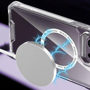 Чохол TPU Gorilla with Magnetic Fit для Apple iPhone 15 (6.1") – Прозорий