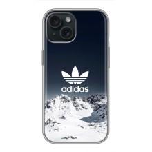 Чехлы Адидас для iPhone 15 (AlphaPrint) – Адидас в горах