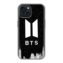 Чехлы BTS для iPhone 15 (AlphaPrint) – БТС Лого