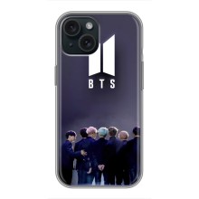 Чехлы BTS для iPhone 15 (AlphaPrint) – Группа BTS