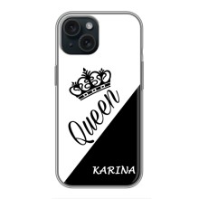 Чехлы для iPhone 15 - Женские имена – KARINA