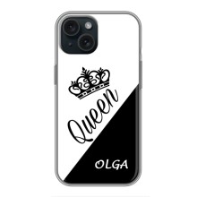 Чохли для iPhone 15 - Жіночі імена (OLGA)