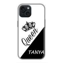 Чехлы для iPhone 15 - Женские имена (TANYA)