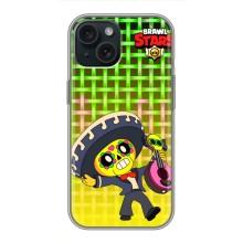 Чехлы Brawl Stars для iPhone 15 (AlphaPrint)