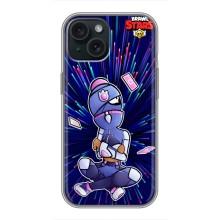 Чехлы Brawl Stars для iPhone 15 (AlphaPrint)