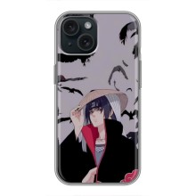 Чехлы с картинкой Итачи Учиха на iPhone 15 (ITACHI)