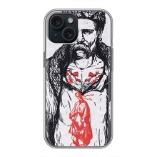 Чехлы Т.Г. Шевченко ВСУ для iPhone 15 (Кобзарь)