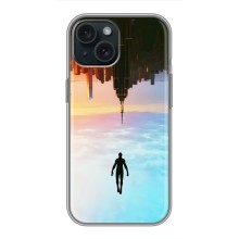 Чехол с человеком пауком для iPhone 15 - (AlphaPrint) – Паук человек