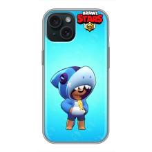 Чехол для iPhone 15 Бравл Старс (VPrint)