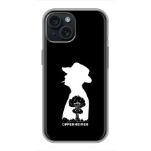 Чехол Оппенгеймер / Oppenheimer на iPhone 15 (Oppenheimer)