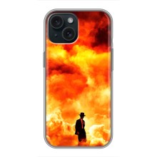 Чехол Оппенгеймер / Oppenheimer на iPhone 15 (Взрыв)