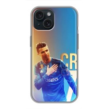 Чехол Криштиану Роналду для iPhone 15 (AlphaPrint) – CR7 Real